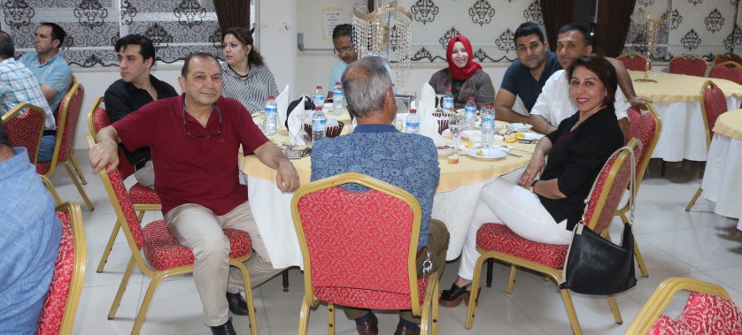 Emekliye ayrılacak olan İl Müdürümüz H.Vahit OKUMUŞER için veda yemeği düzenlendi.