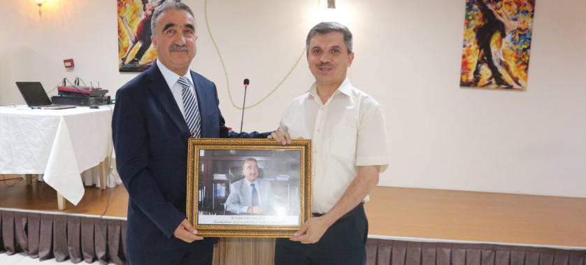 Emekliye ayrılacak olan İl Müdürümüz H.Vahit OKUMUŞER için veda yemeği düzenlendi.