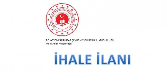 Sinanpaşa Milli Emlak Şefliği Taşınmaz Satış İhale İlanı