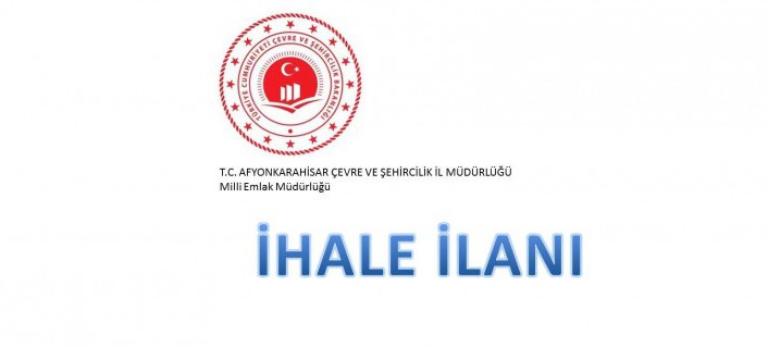 Taşınmaz Satış İhale İlanı (Sinanpaşa Milli Emlak Şefliği)