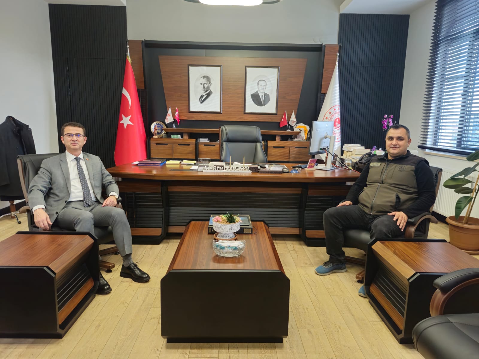 Fidanlık Müdüründen İl Müdürümüze  Ziyaret