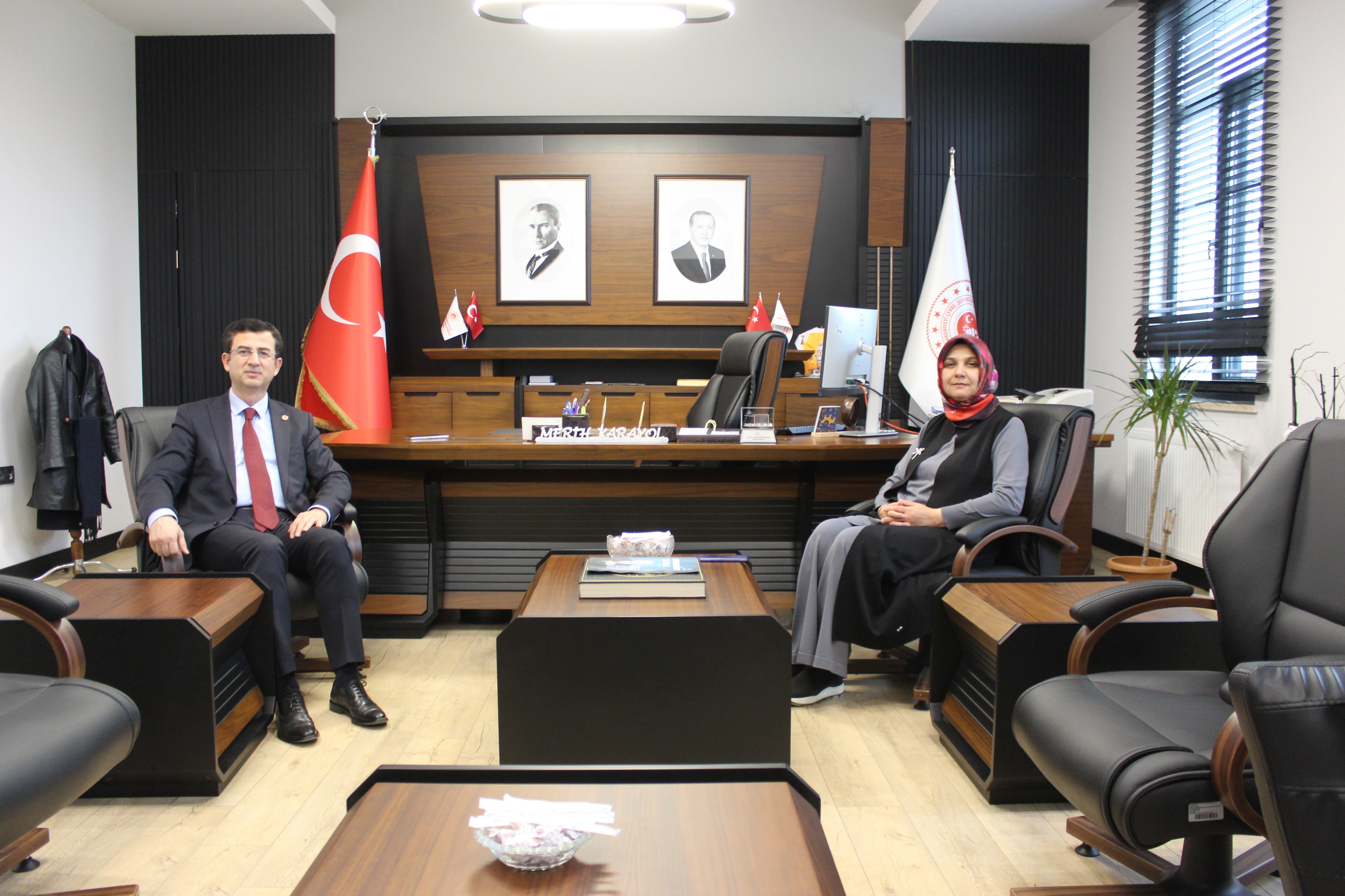 İhsaniye Belediye Başkanından İl Müdürümüze Ziyaret