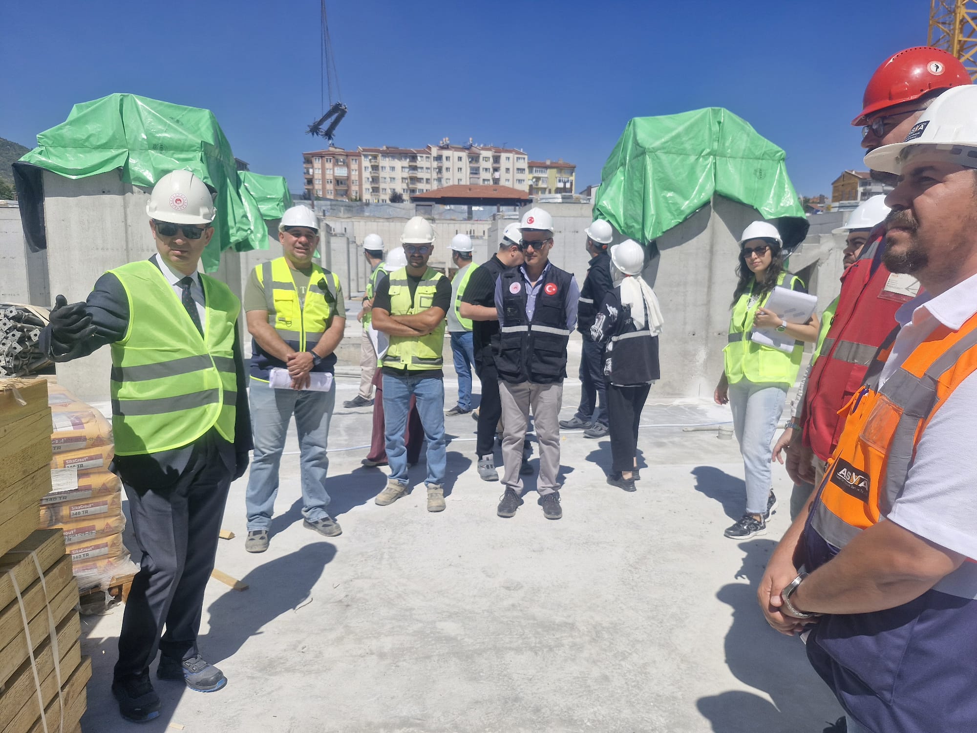 İl Müdürümüz Yapı Denetim Faaliyetlerini Sahada Denetledi