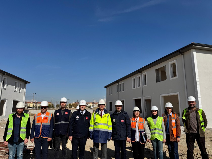 İl Müdürümüz ve Müdürlüğümüz  Yapım İşleri Kontrol Heyeti İncelemelerde Bulundu