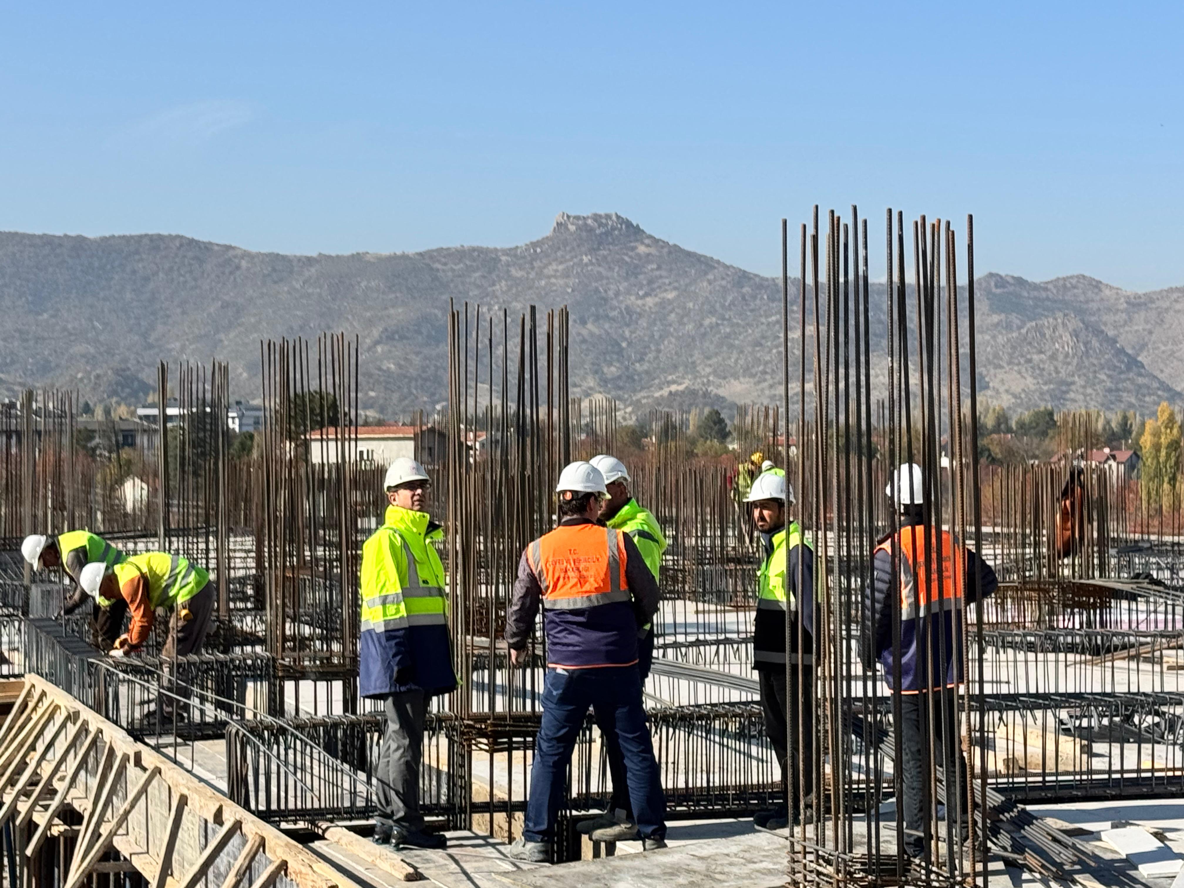 İl Müdürümüz ve Müdürlüğümüz  Yapım İşleri Kontrol Heyeti İncelemelerde Bulundu