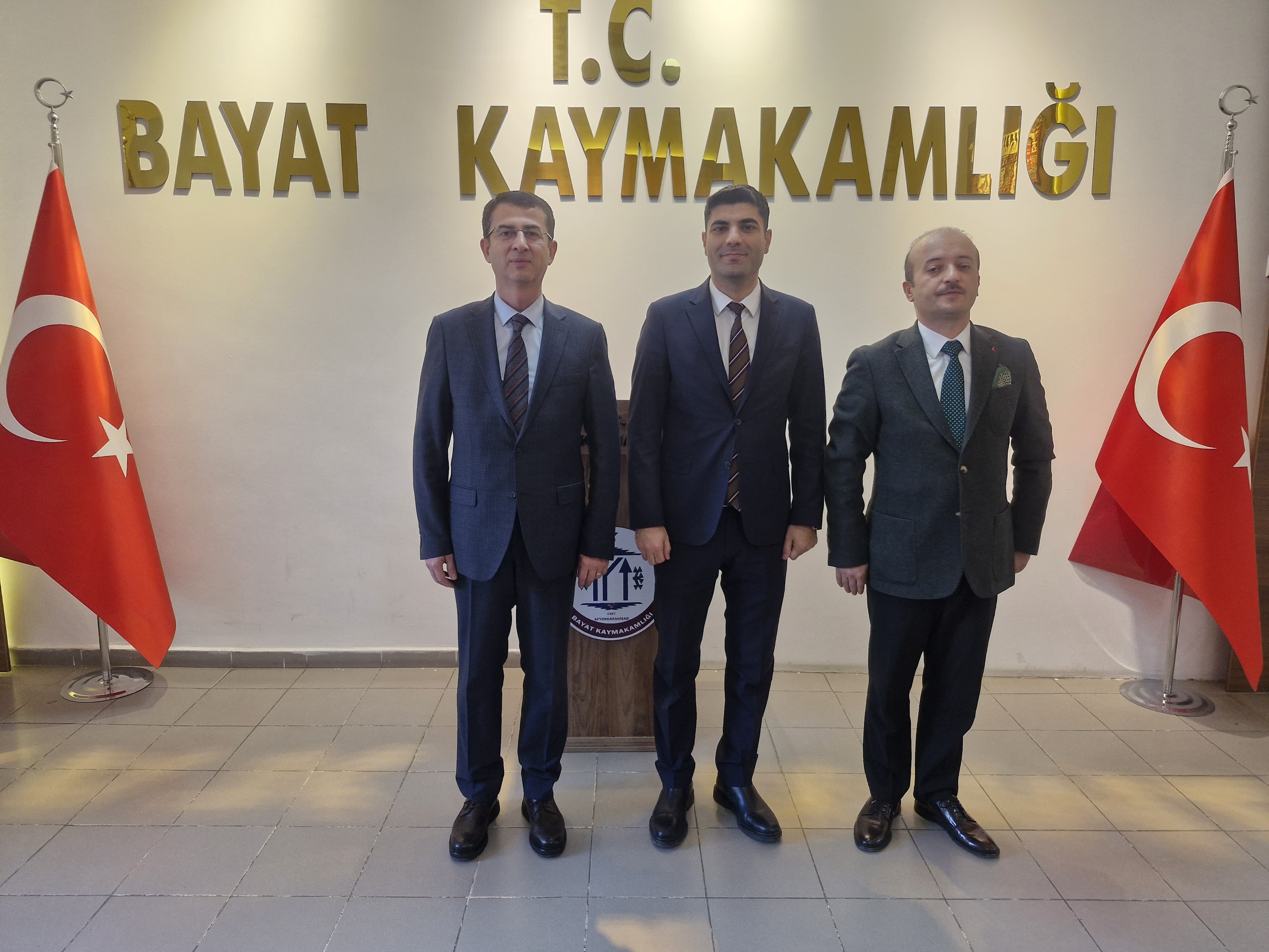 İl Müdürümüzden Bayat Kaymakamına Ziyaret