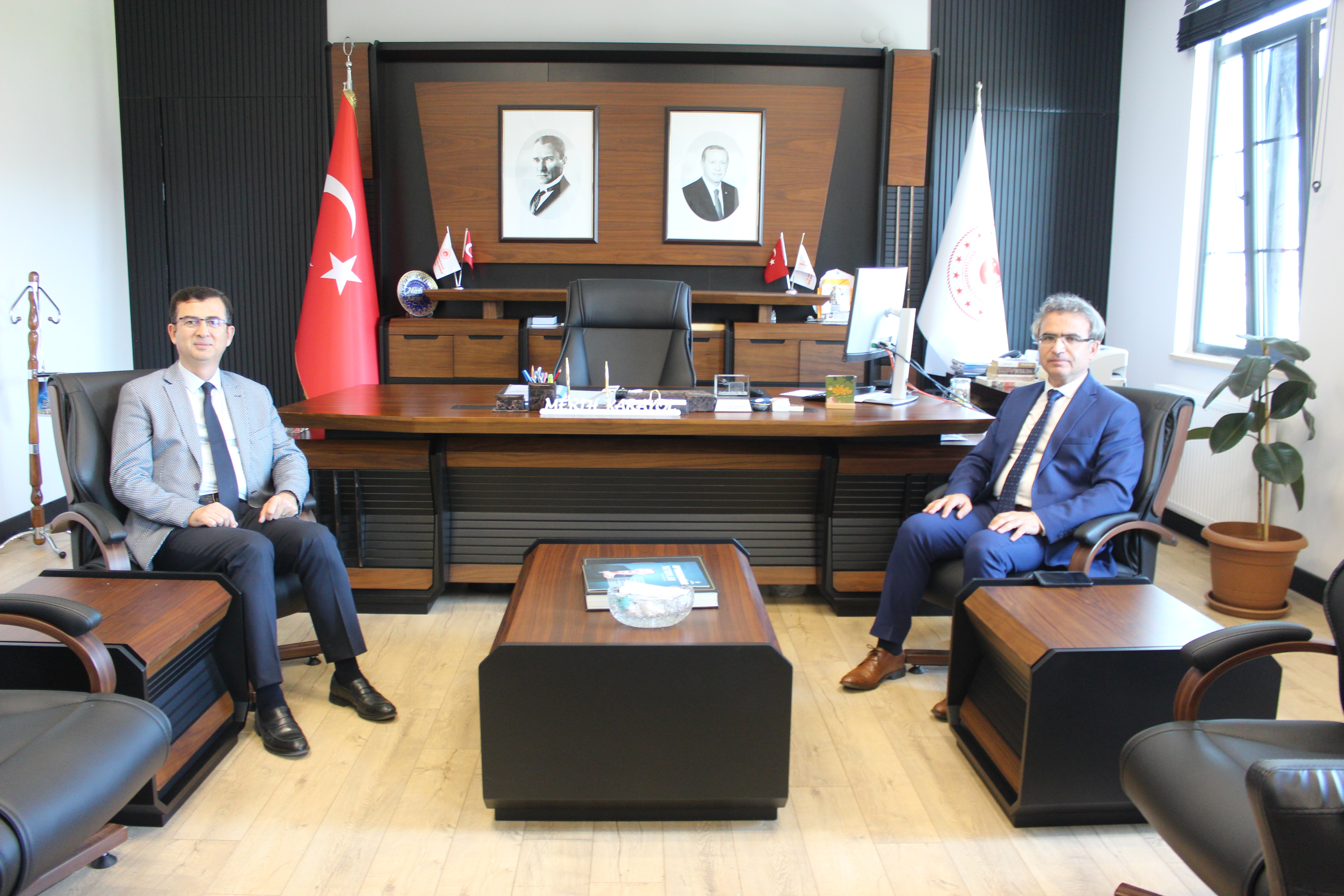 İl Müdürümüzden Şuhut Milli Emlak Şefliğimize Ziyaret