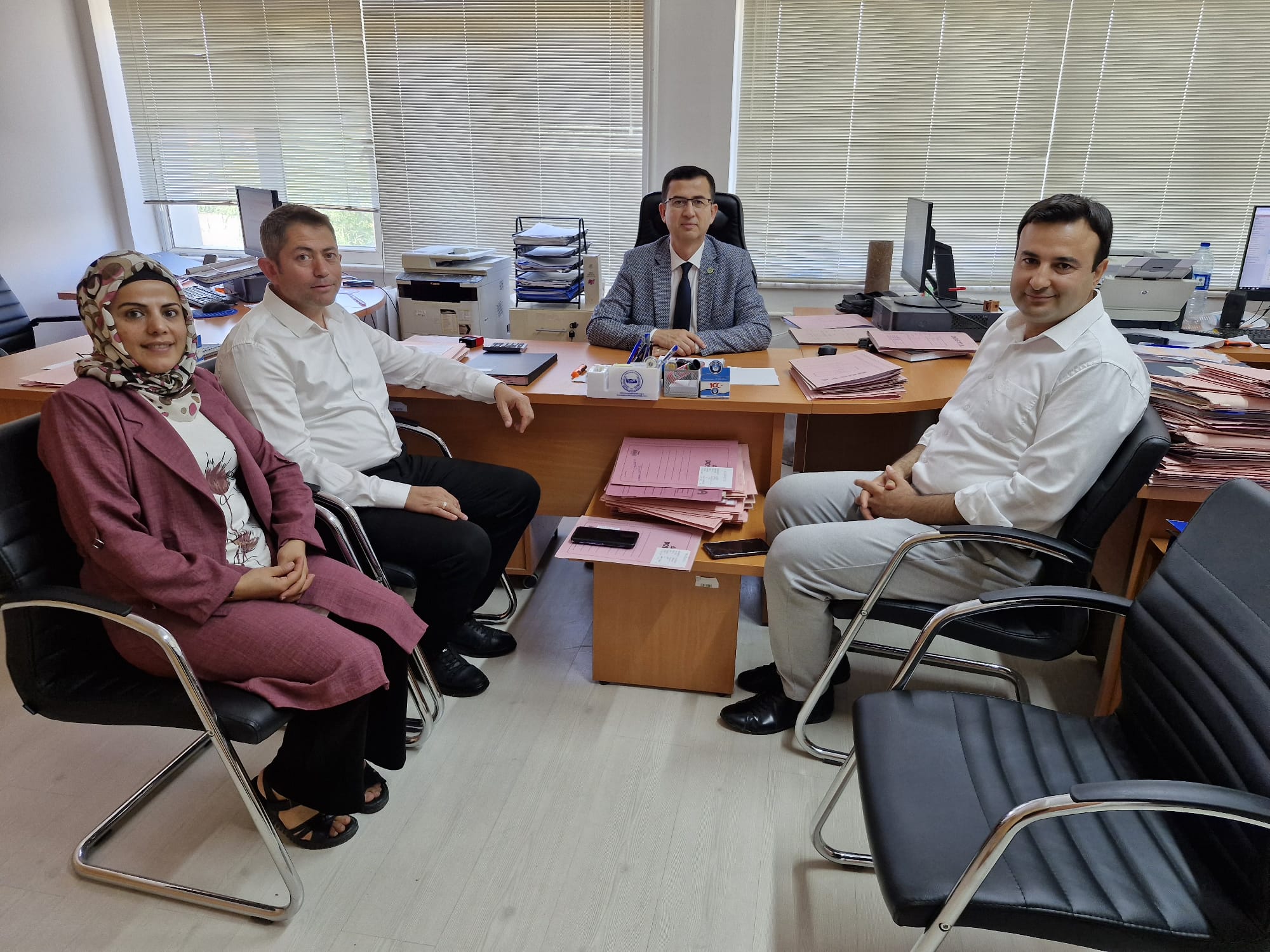 İl Müdürümüzden İhsaniye Milli Emlak Şefliğimize Ziyaret