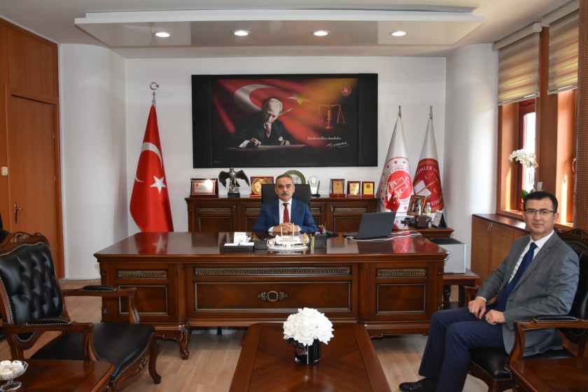 İl Müdürümüzden Cumhuriyet Başsavcısına Ziyaret