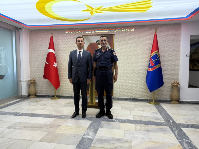 İl Müdürümüzden İl Jandarma Komutanına Ziyaret