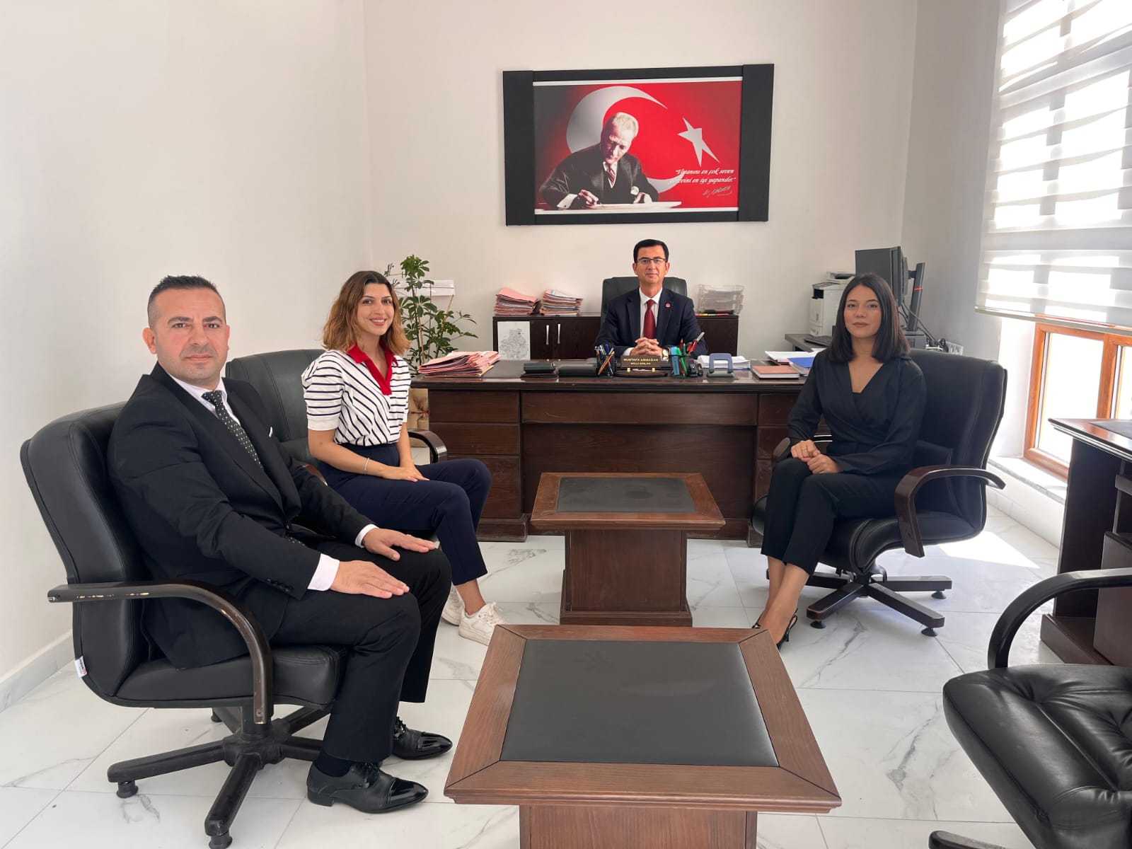 İl Müdürümüzden Sandıklı Milli Emlak Şefliğimize Ziyaret