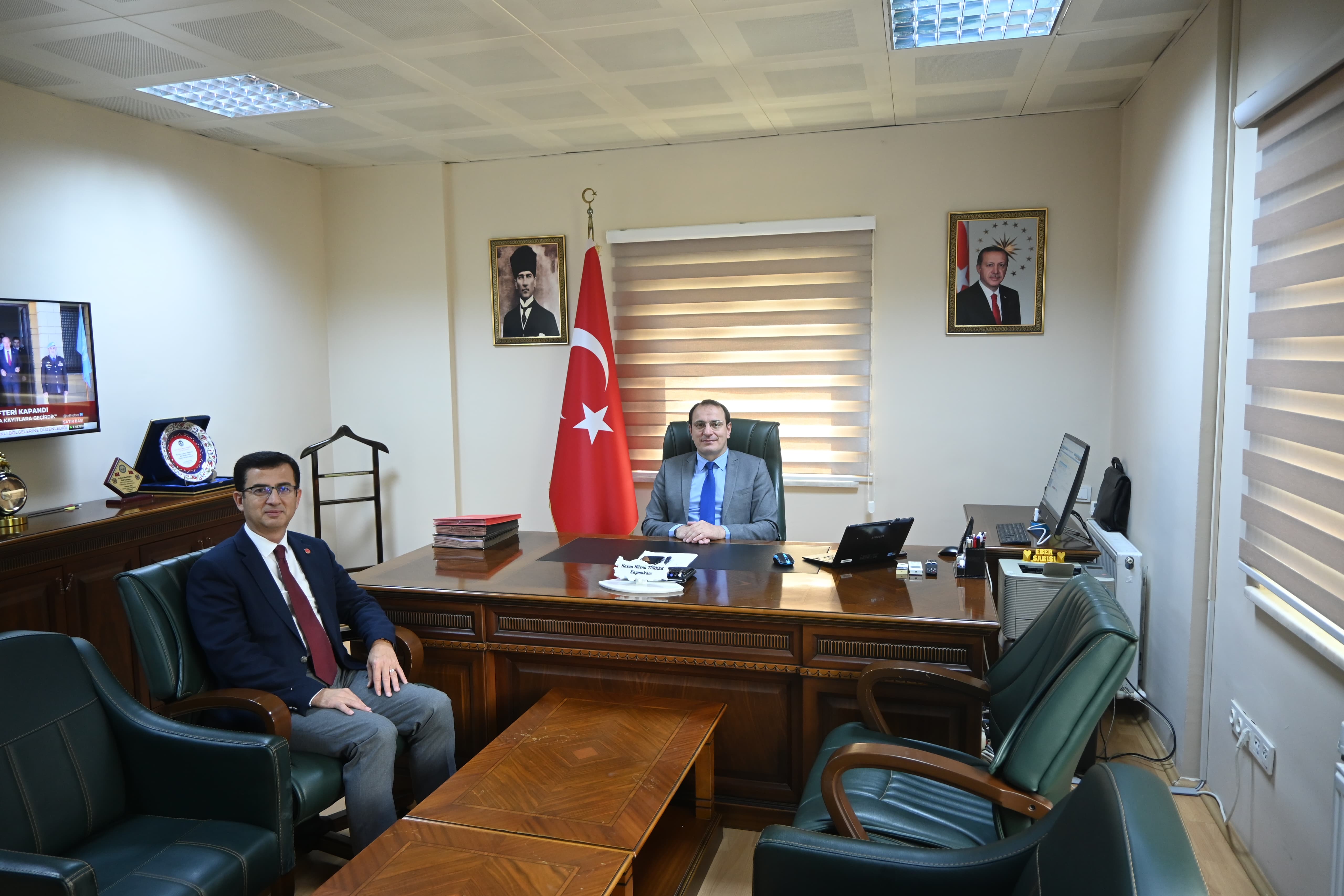 İl Müdürümüzden Çay Kaymakamına Ziyaret