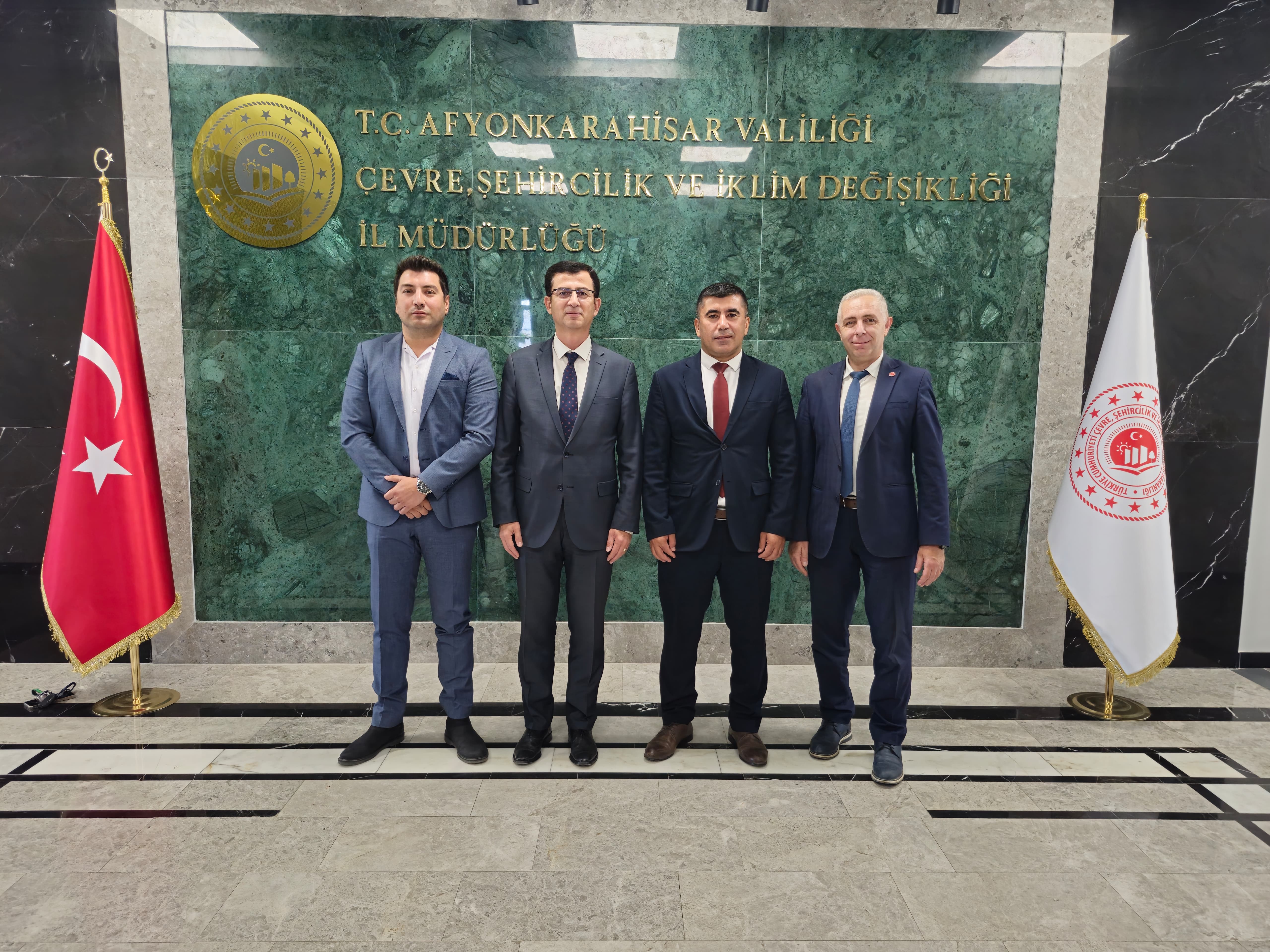 İscehisar OSB Müdüründen İl Müdürümüze  Ziyaret