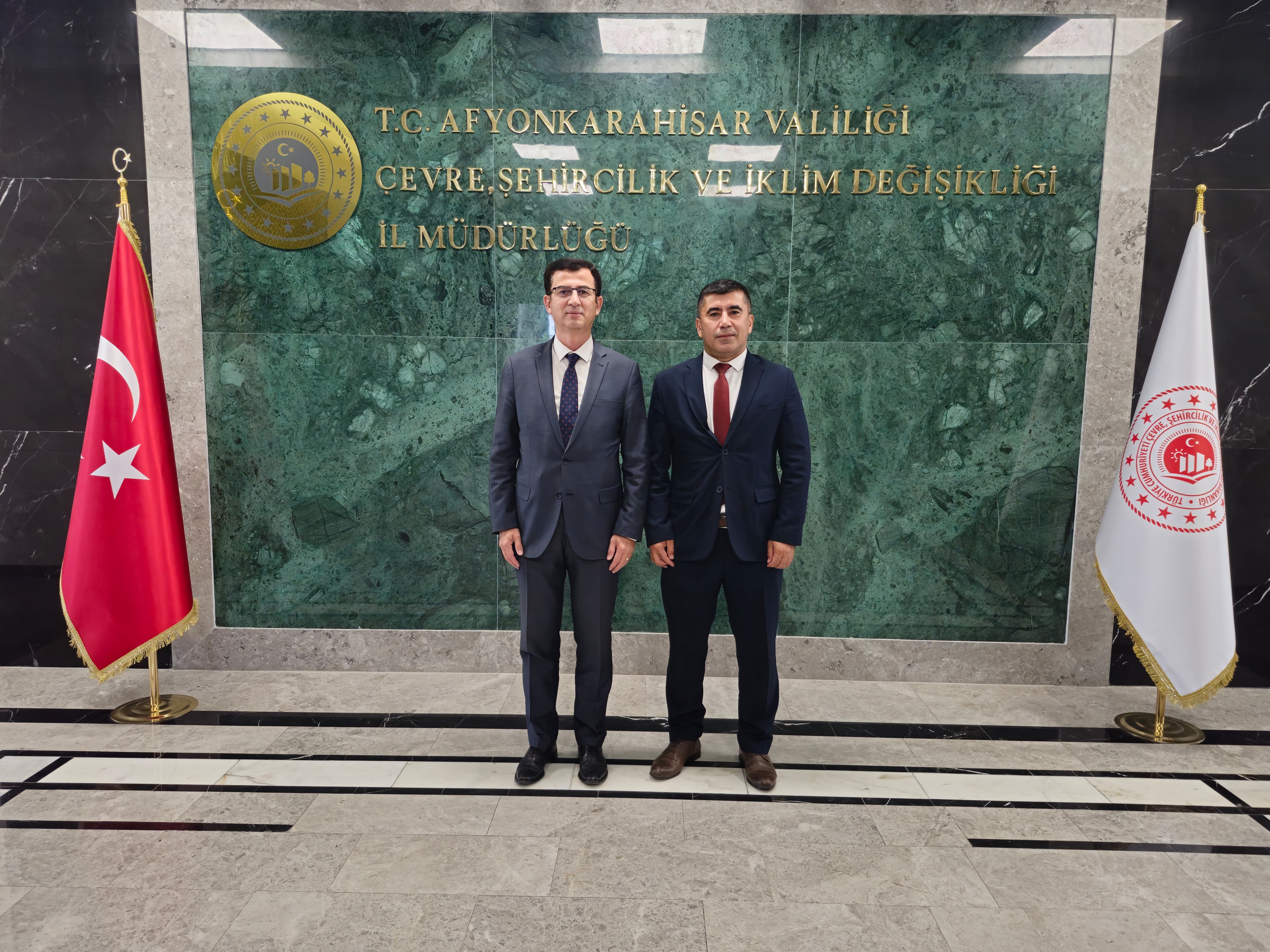 İscehisar OSB Müdüründen İl Müdürümüze  Ziyaret