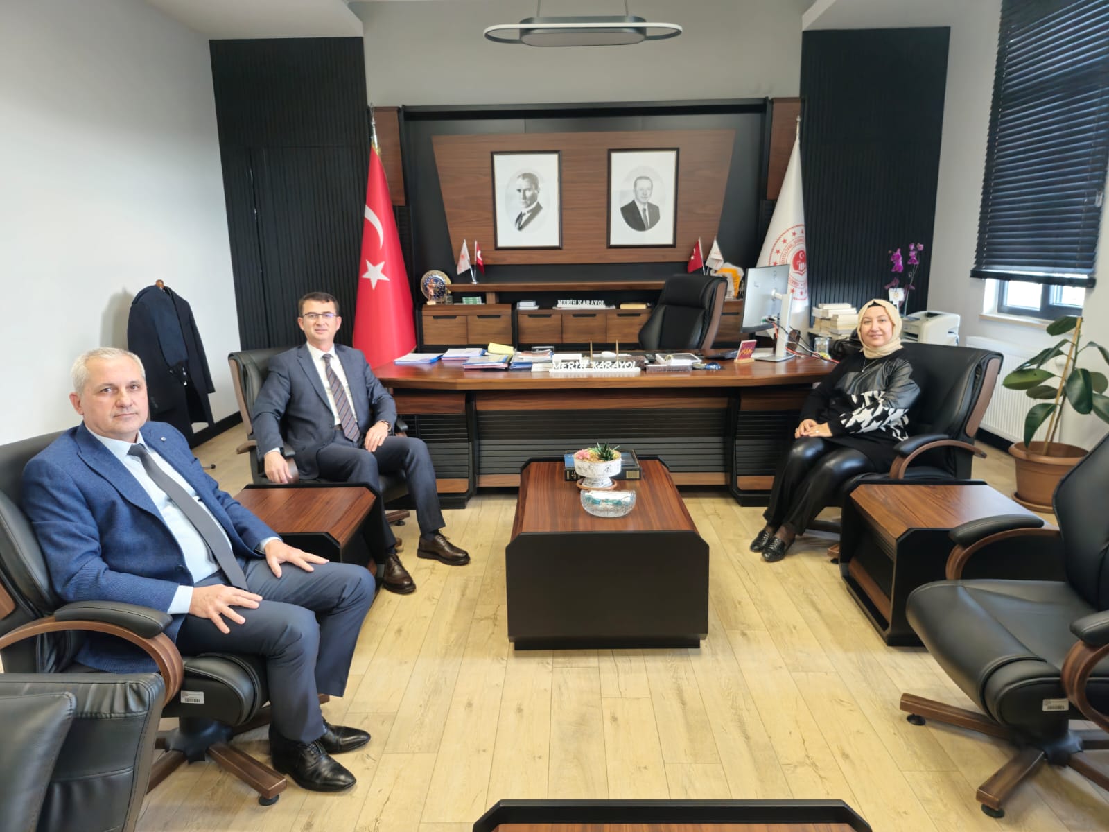 İscehisar Belediye Başkanından İl Müdürümüze Ziyaret