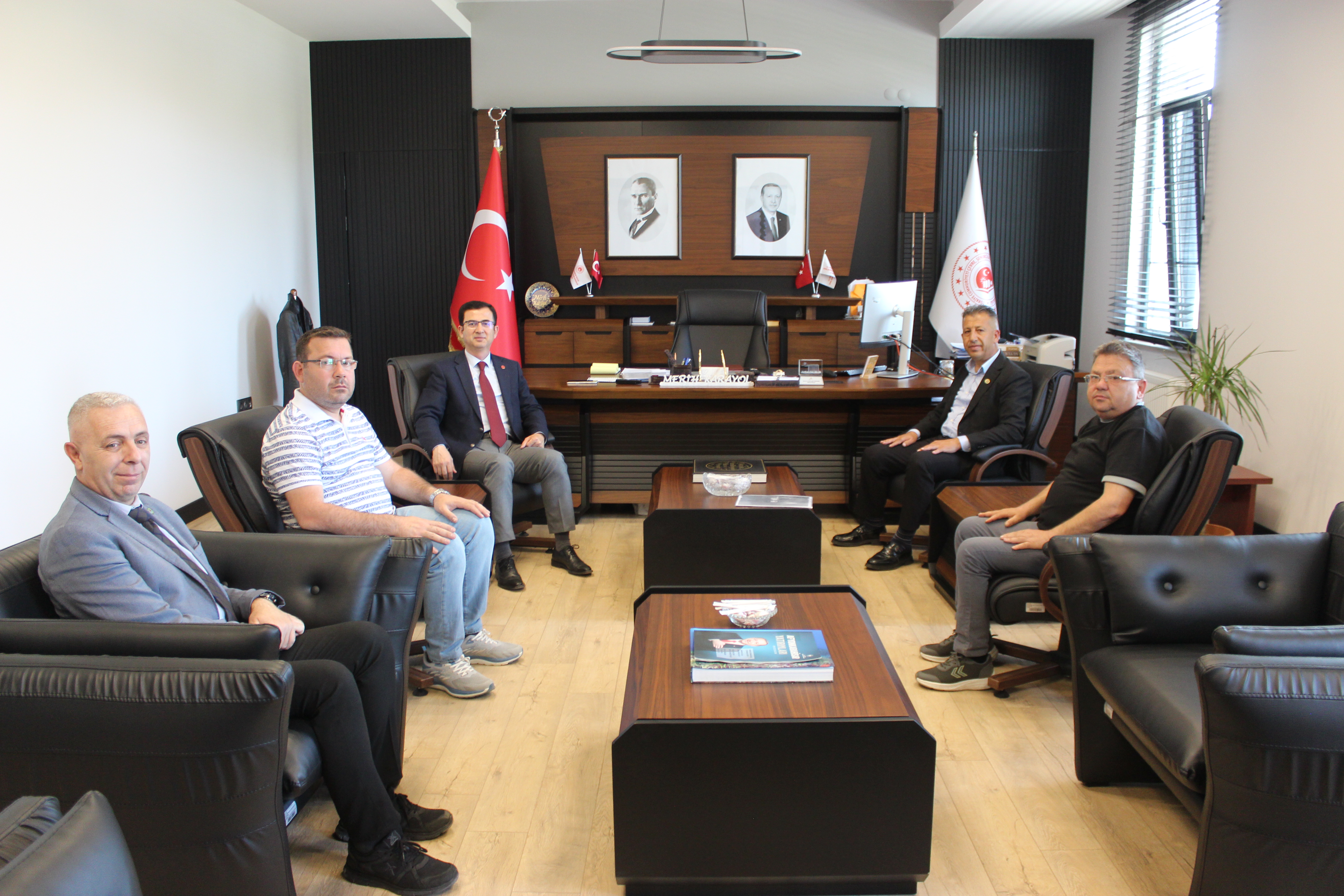 Kılıçarslan Belediye Başkanından İl Müdürümüze Ziyaret