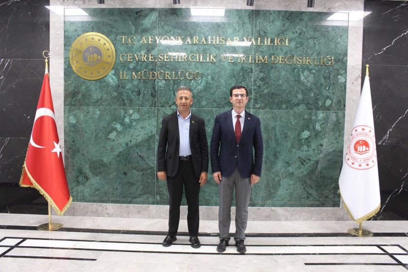 Kılıçarslan Belediye Başkanından İl Müdürümüze Ziyaret