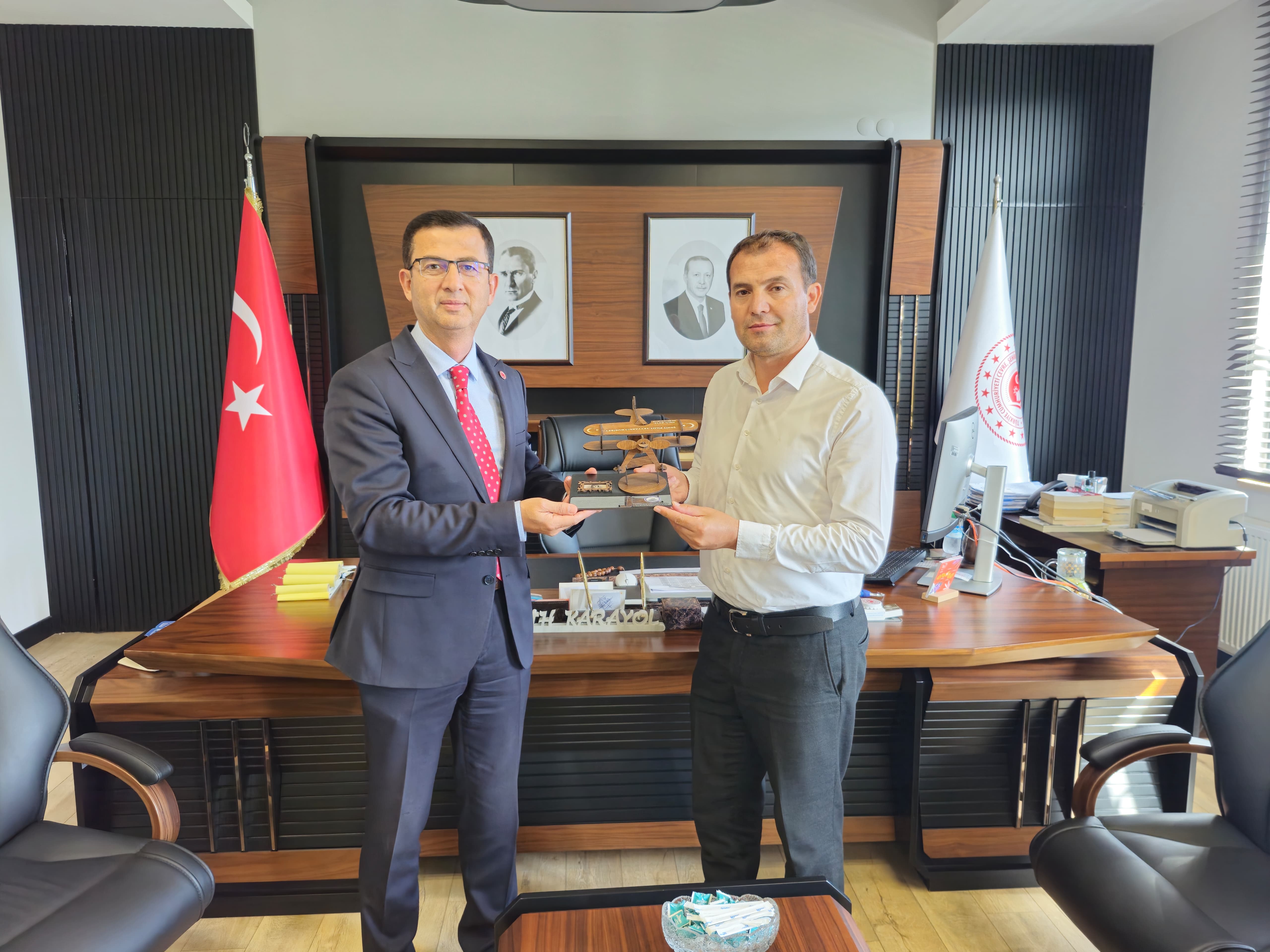 Nuribey Belediye Başkanından İl Müdürümüze Ziyaret