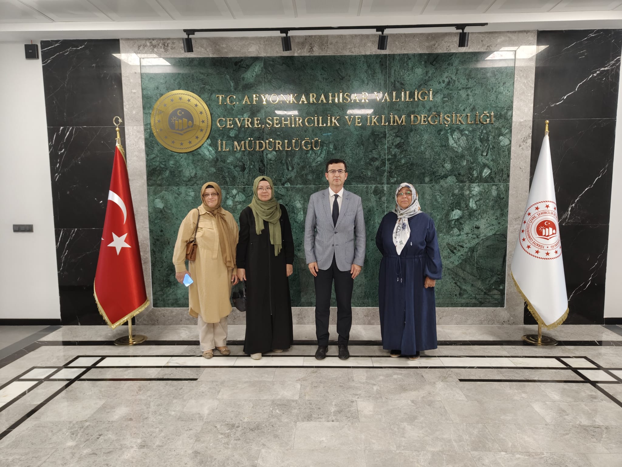 Saadet Partisi Kadın Kollarından İl Müdürümüze Ziyaret