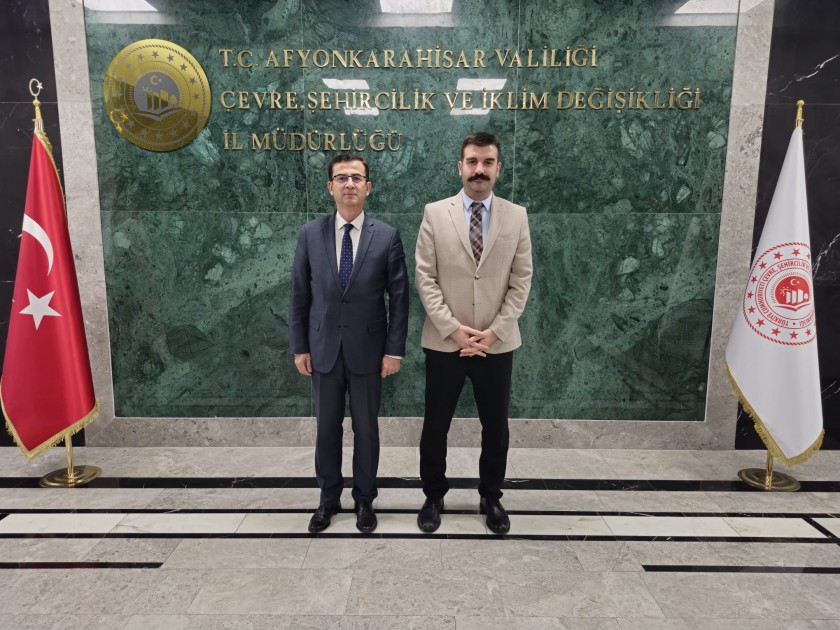 Sandıklı Kaymakamından İl Müdürümüze  Ziyaret