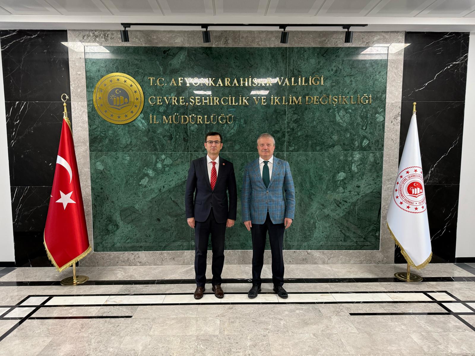 Sayın Dr. Mahmut Koçak’tan İl Müdürümüze Ziyaret