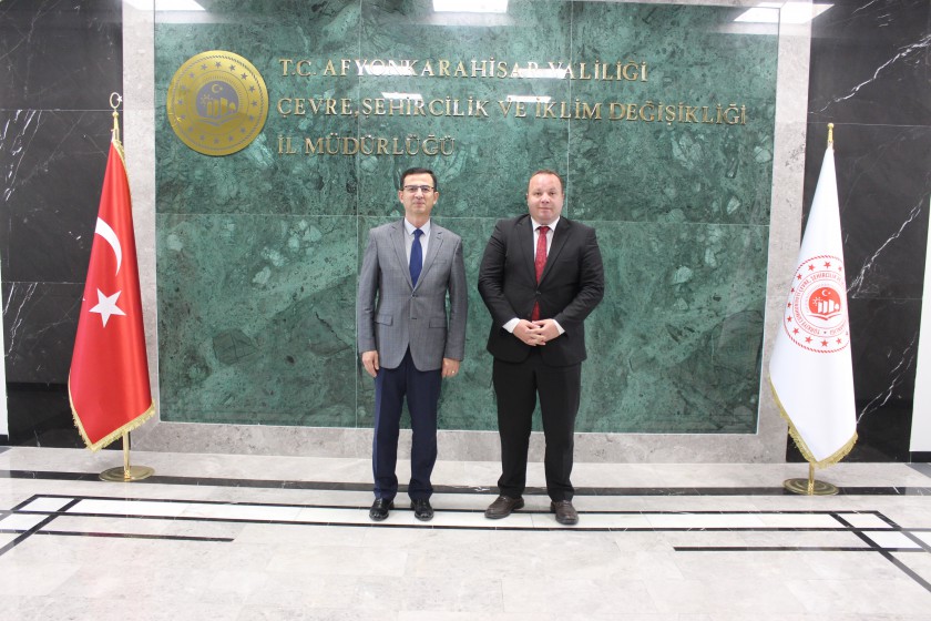 Şuhut Kaymakamından İl Müdürümüze Ziyaret