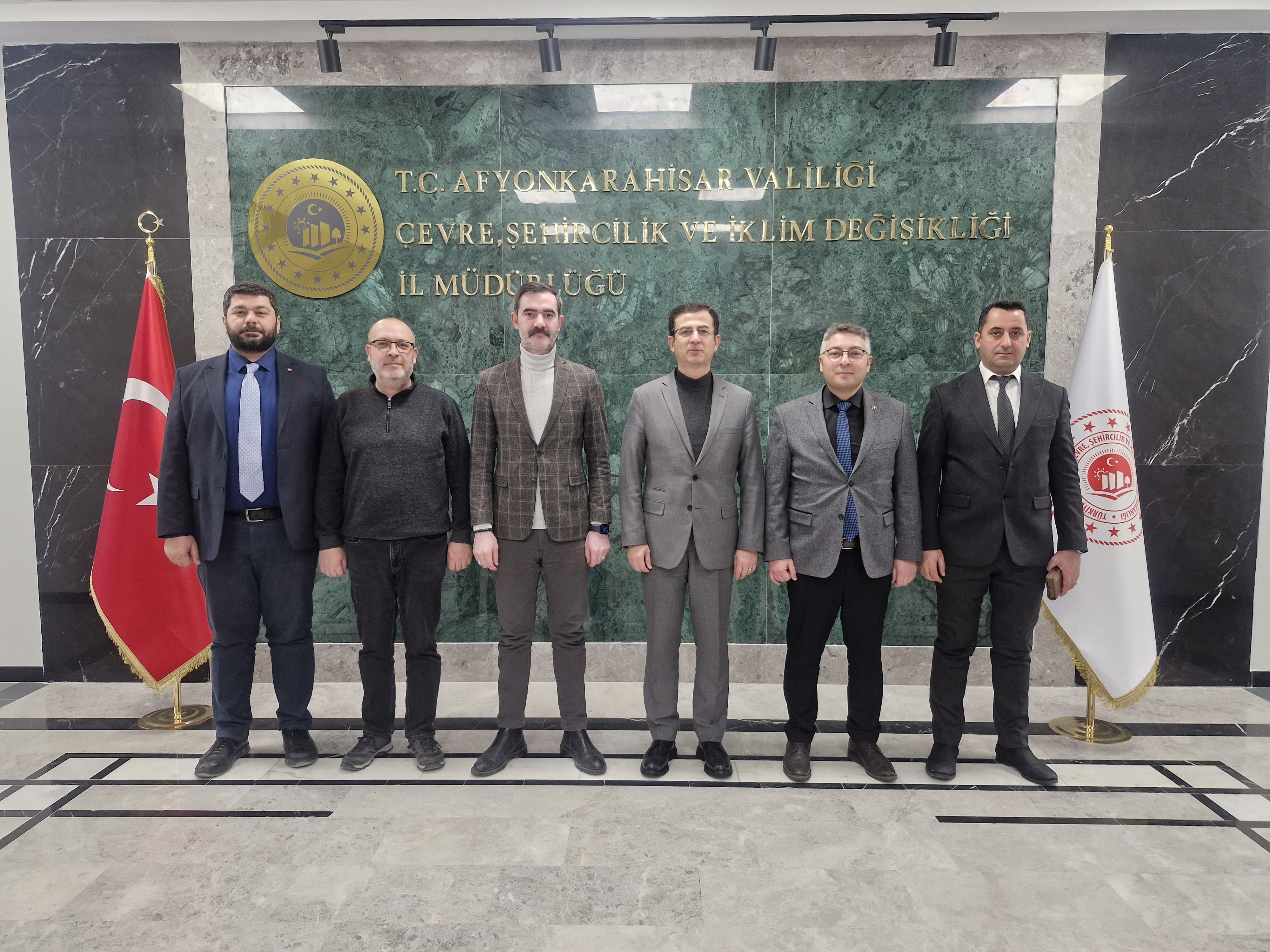 Türk Mühendisler Derneğinden İl Müdürümüze Zİyaret
