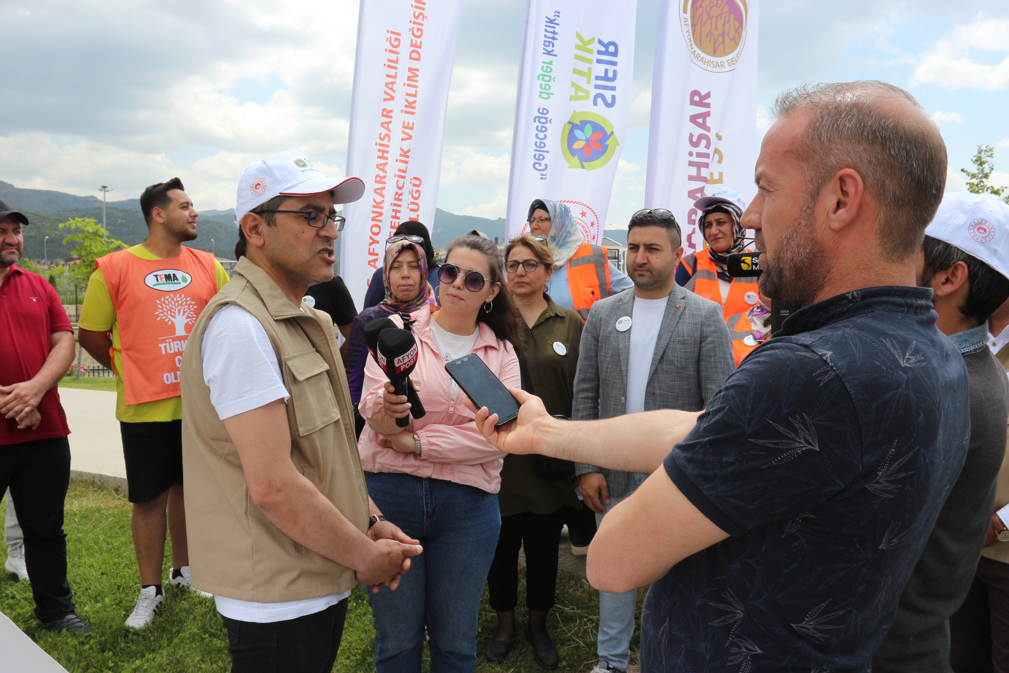 Türkiye Çevre Haftası kapsamında 81 İlimiz ile Eş Zamanlı Olarak Akarçay Kültür Parkta 