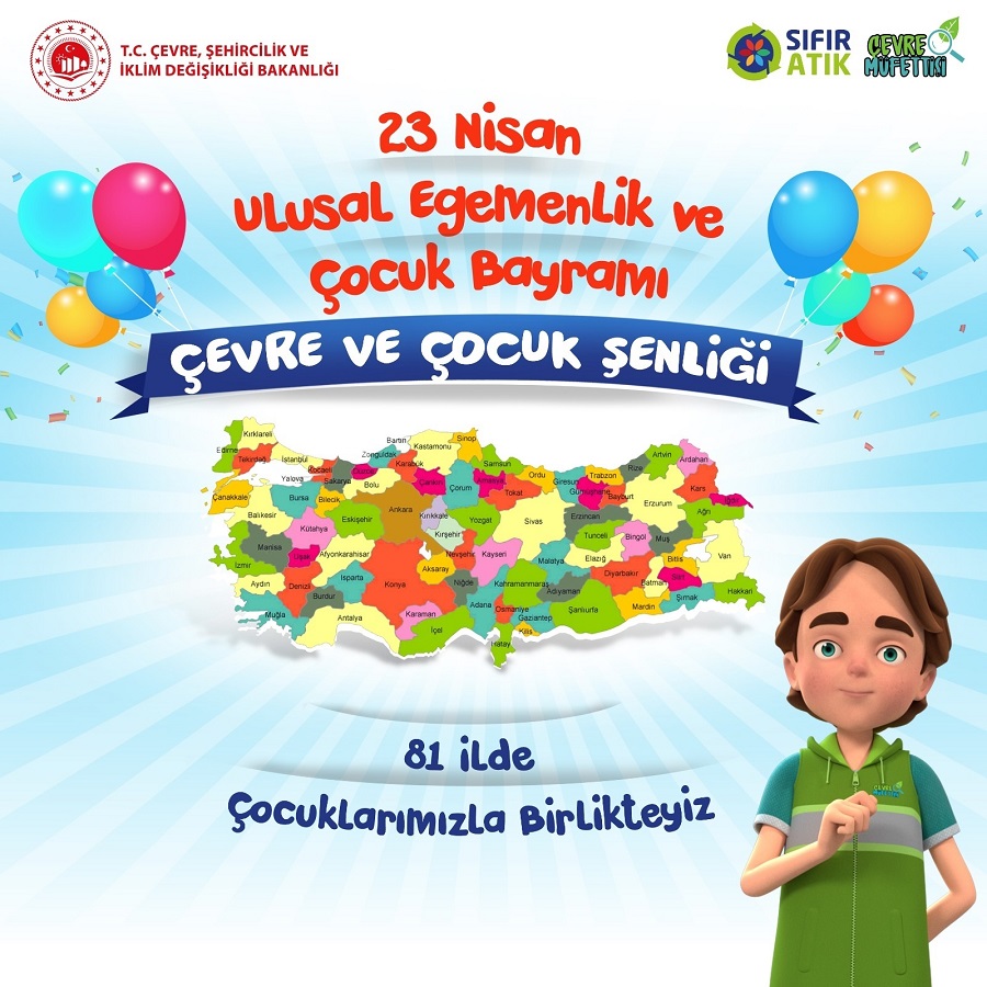 Ağrı Çevre, Şehircilik ve İklim Değişikliği Müdürlüğü Olarak 23 Nisan Cumartesi Günü Saat 13:00 ile 15:00 Arası Ağrı Millet Bahçesine Bekliyoruz.