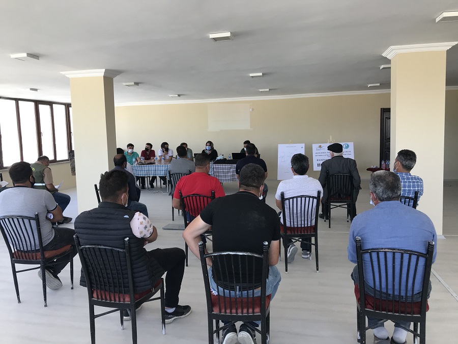 Argınlar Hay. Teks. Tur. İnş. Pet. Taş. Ltd. Şti. firması tarafından  işletilmesi planlanan 86377 Ruhsat ve 3377834 erişim numaralı Pomza Ocağı ve Eleme Tesisi Kapasite Artışı için 29.06.2020 tarihinde Doğubayazıt’ta Halkın Katılım Toplantısı Yapılmıştır