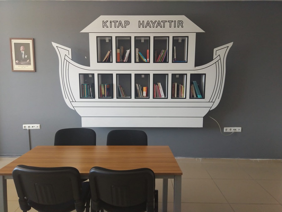 Cumhurbaşkanlığımızca İlan edilen 1-7 Haziran Türkiye Çevre Haftası Kapsamında İl Müdürlüğümüzce  Oluşturulan Çevre Kütüphanesi Açılışı  Gençlik Ve Spor İl Müdürü Sn. ismail ÇALGAN ile İl Göç İdaresi Müdürü Sn. Mücahit YUMAK'ın Teşrifleriyle Gerçekleşti