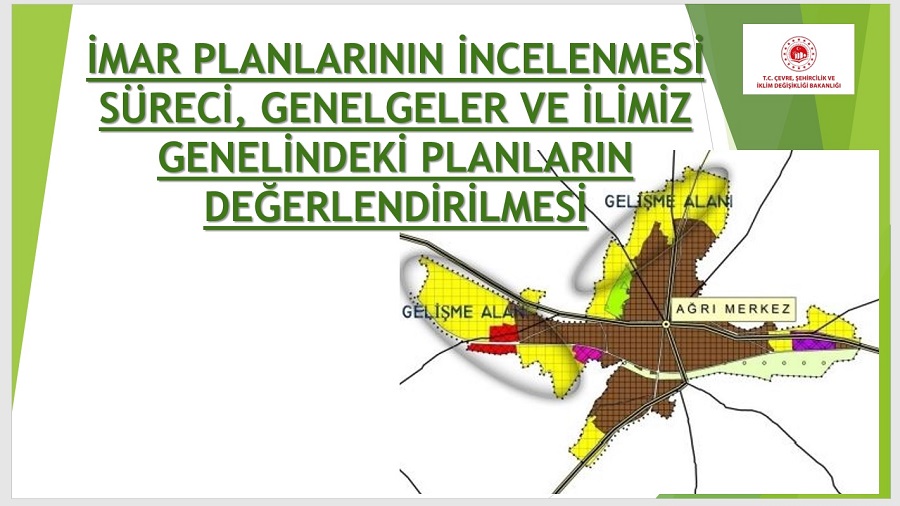 İmar Planları Toplantısı Gerçekleştirildi.