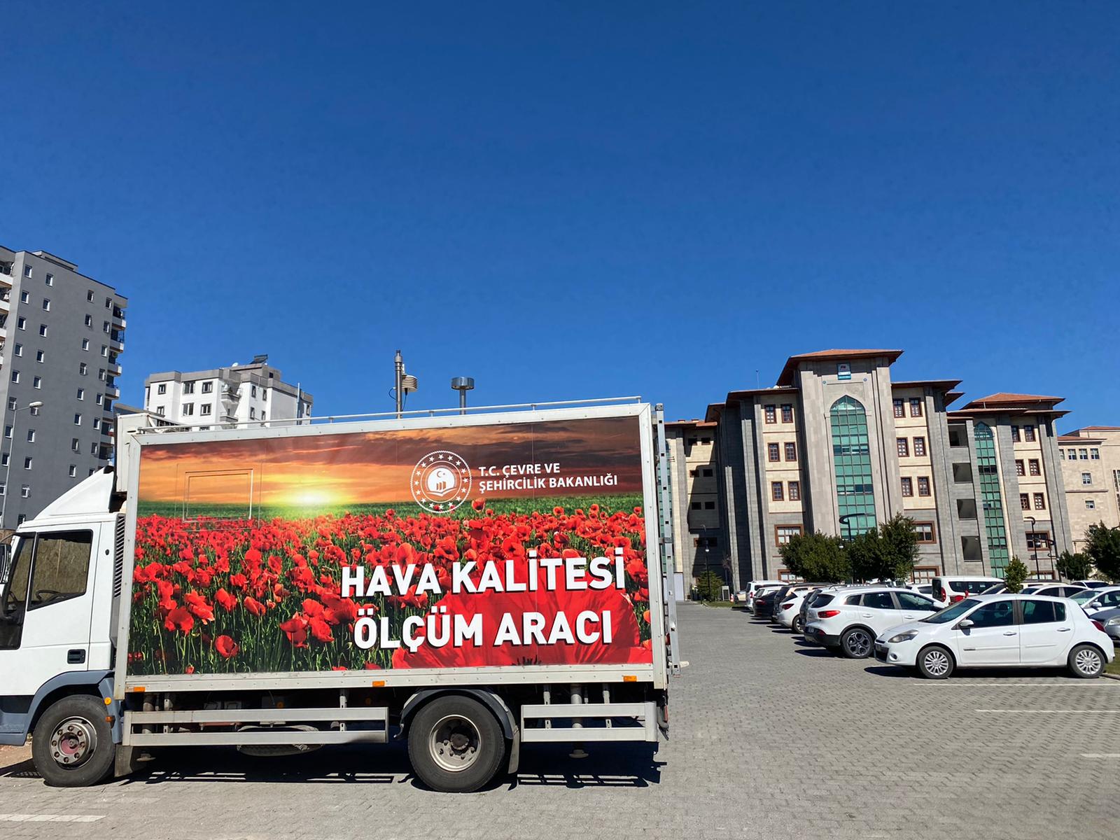 Mobil Hava Kalitesi Ölçüm Aracı Sarıçam'da