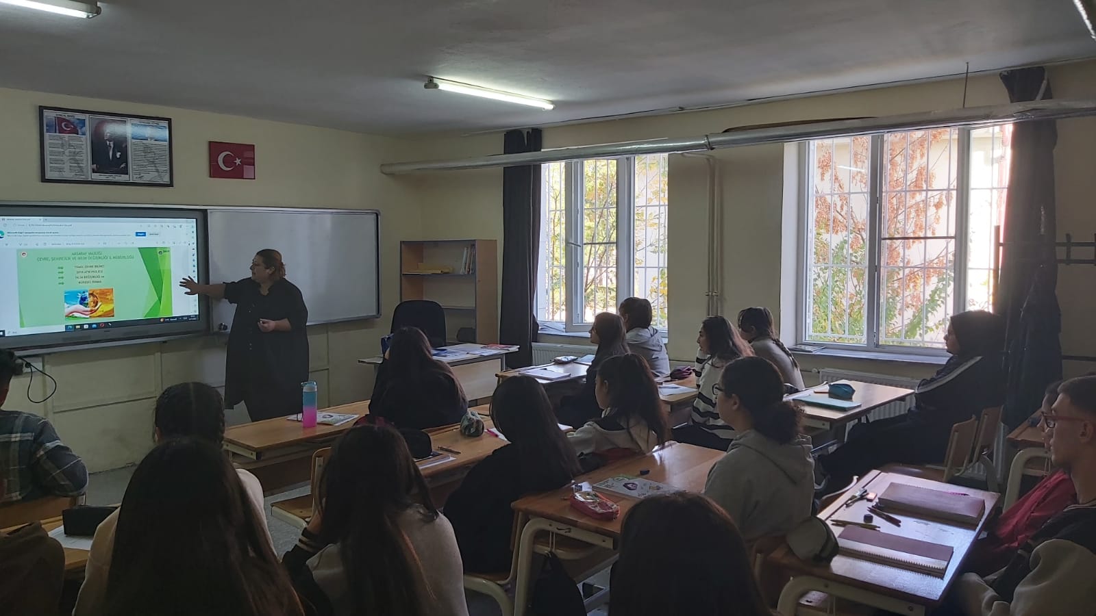 Gülağaç İlçemizde ki Okullarda Çevre Farkındalığı Eğitimi Müdürlüğümüz Personeli Tarafından Verilmiştir