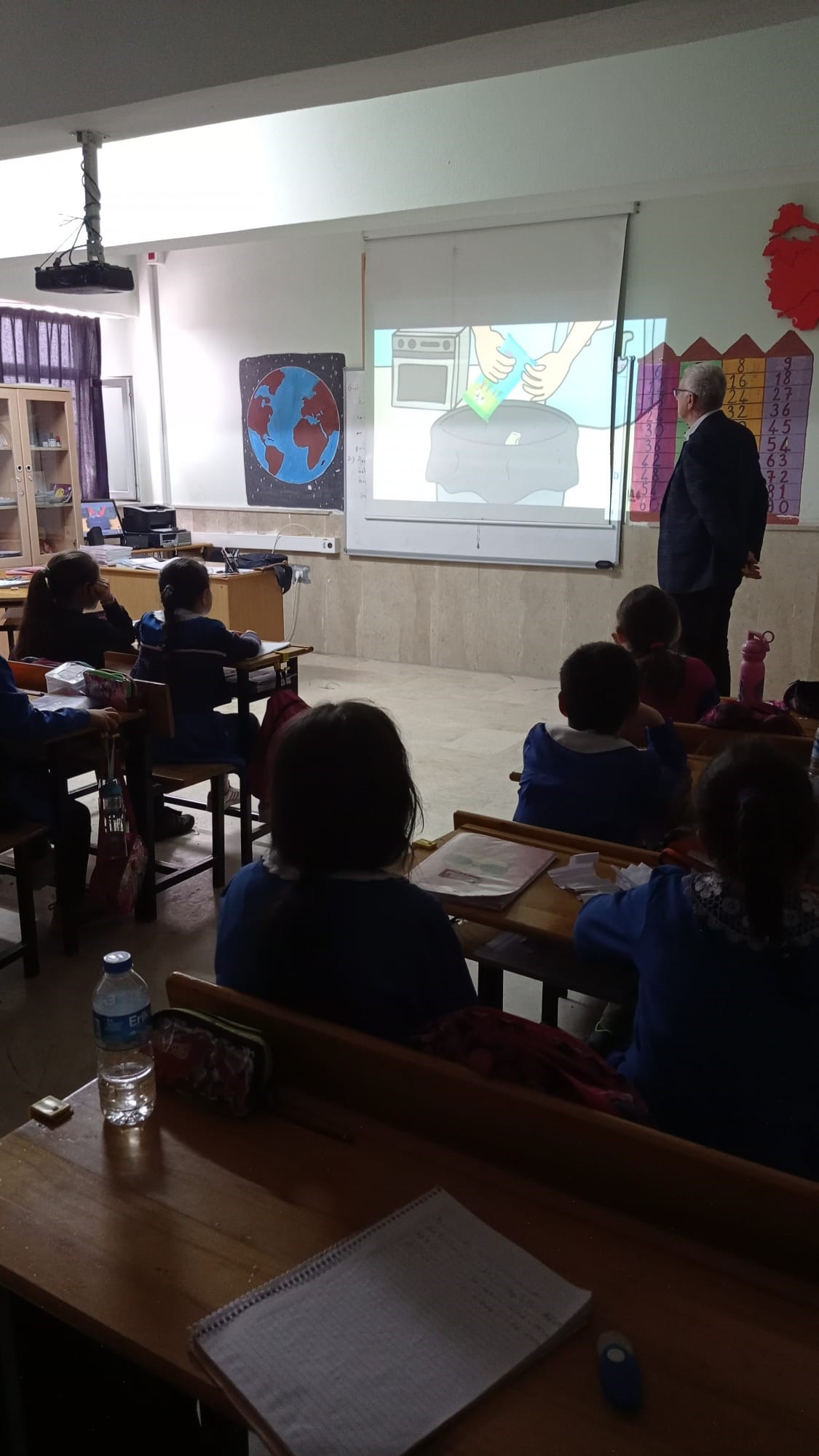 Gülağaç İlçemize Bağlı Beldelerde ki Okullarda Çevre Farkındalığı Eğitimi Müdürlüğümüz Personeli Tarafından Verilmiştir