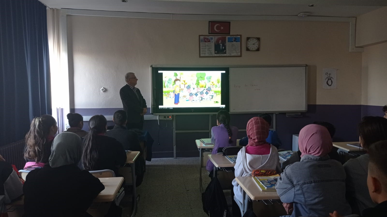 Güzelyurt İlçemize Bağlı Beldelerde ki Okullarda Çevre Farkındalığı Eğitimi Müdürlüğümüz Personeli Tarafından Verilmiştir