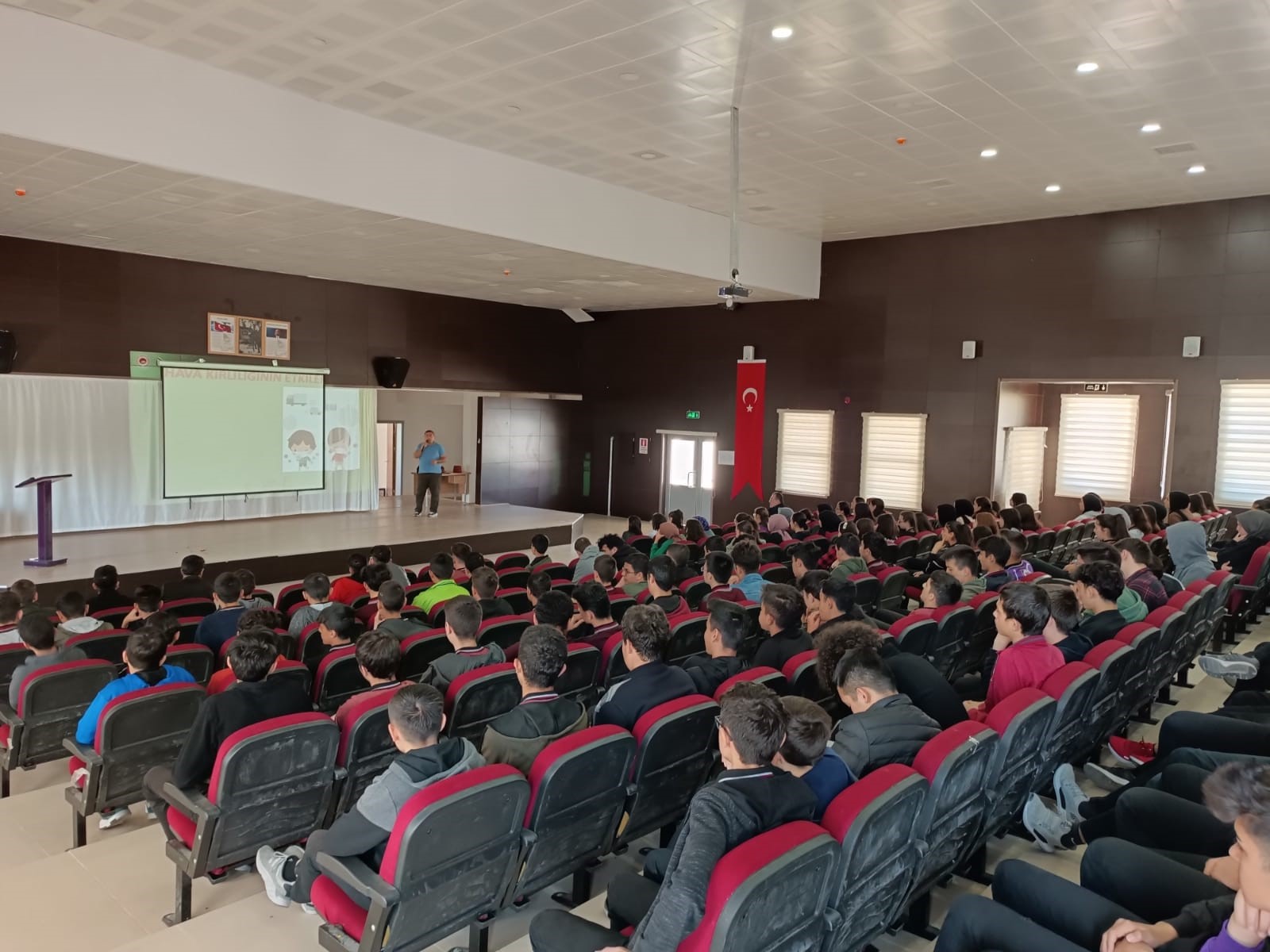 Ortaköy İlçemize Bağlı Beldelerde ki Okullarda Çevre Farkındalığı Eğitimi Müdürlüğümüz Personeli Tarafından Verilmiştir