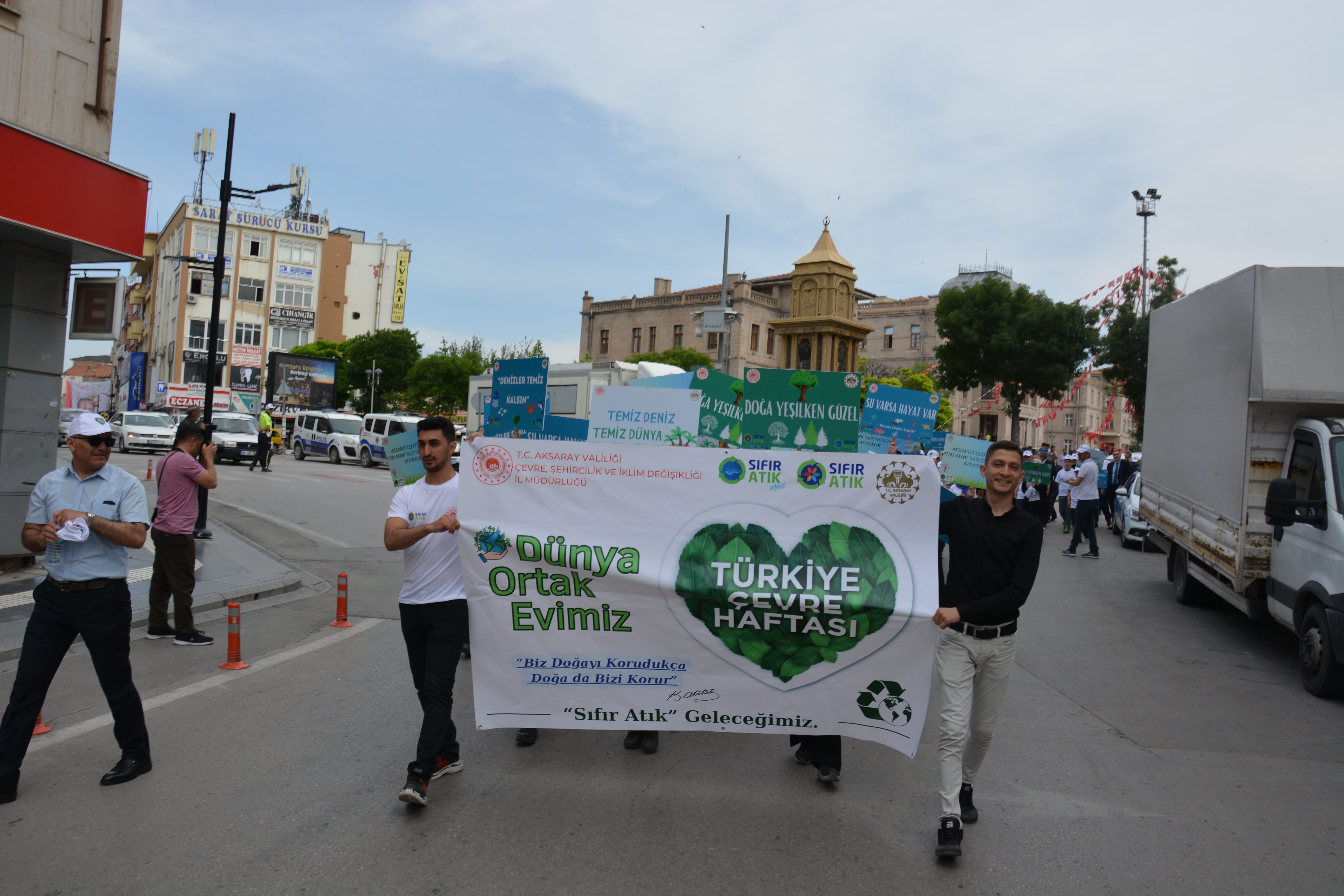 Türkiye Çevre Haftası Kapsamında Çevre Yürüyüşü Yapıldı