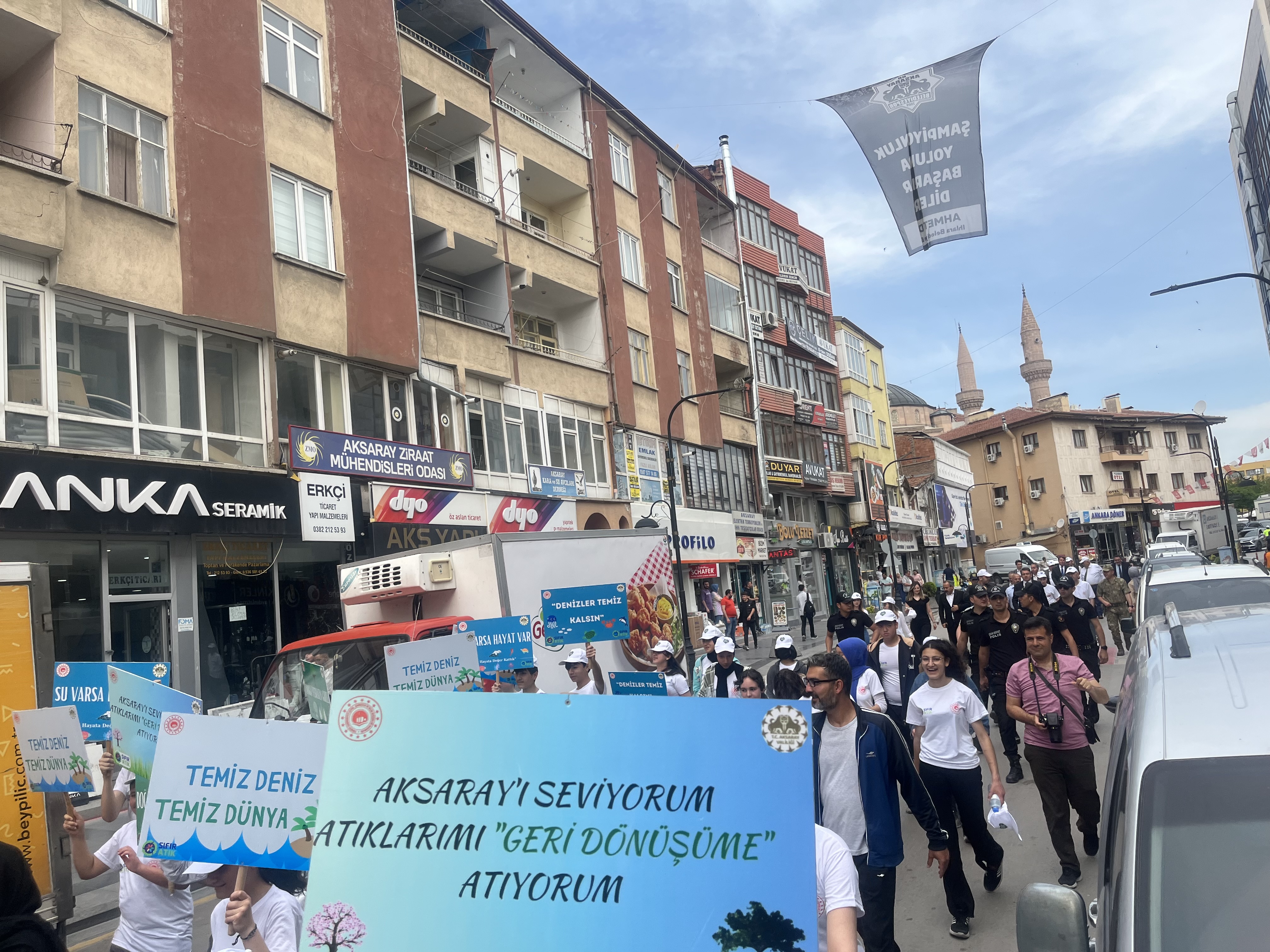 Türkiye Çevre Haftası Kapsamında Çevre Yürüyüşü Yapıldı