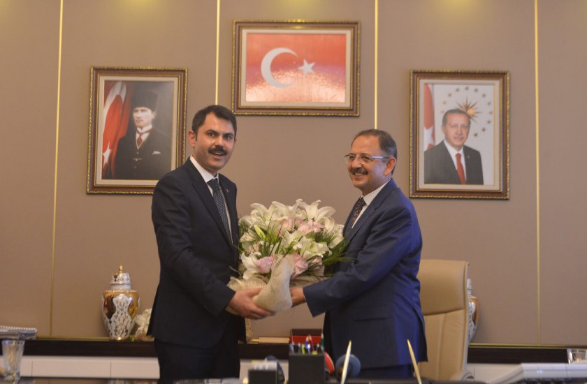 Çevre ve Şehircilik Bakanlığı'nda Devir Teslim