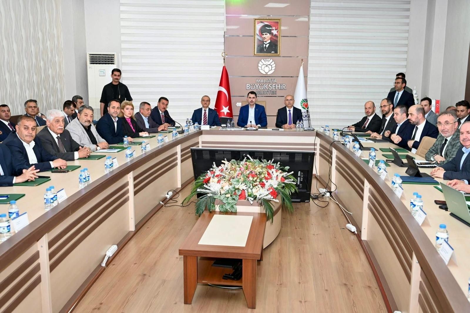 MALATYA’DA KENTSEL DÖNÜŞÜM ÇALIŞMALARI DEĞERLENDİRİLDİ