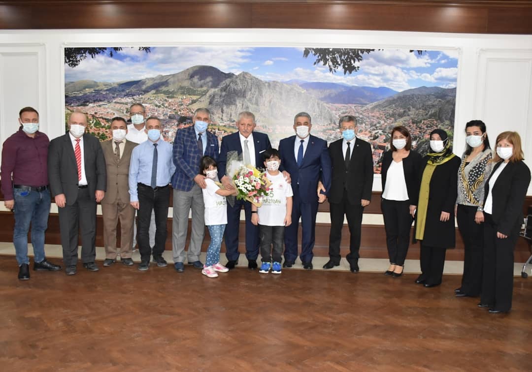 5 Haziran Dünya Çevre Günü Etkinlik Kapsamında, Belediye Başkanımız Sayın Mehmet SARI’ ya Ziyarette Bulunuldu.