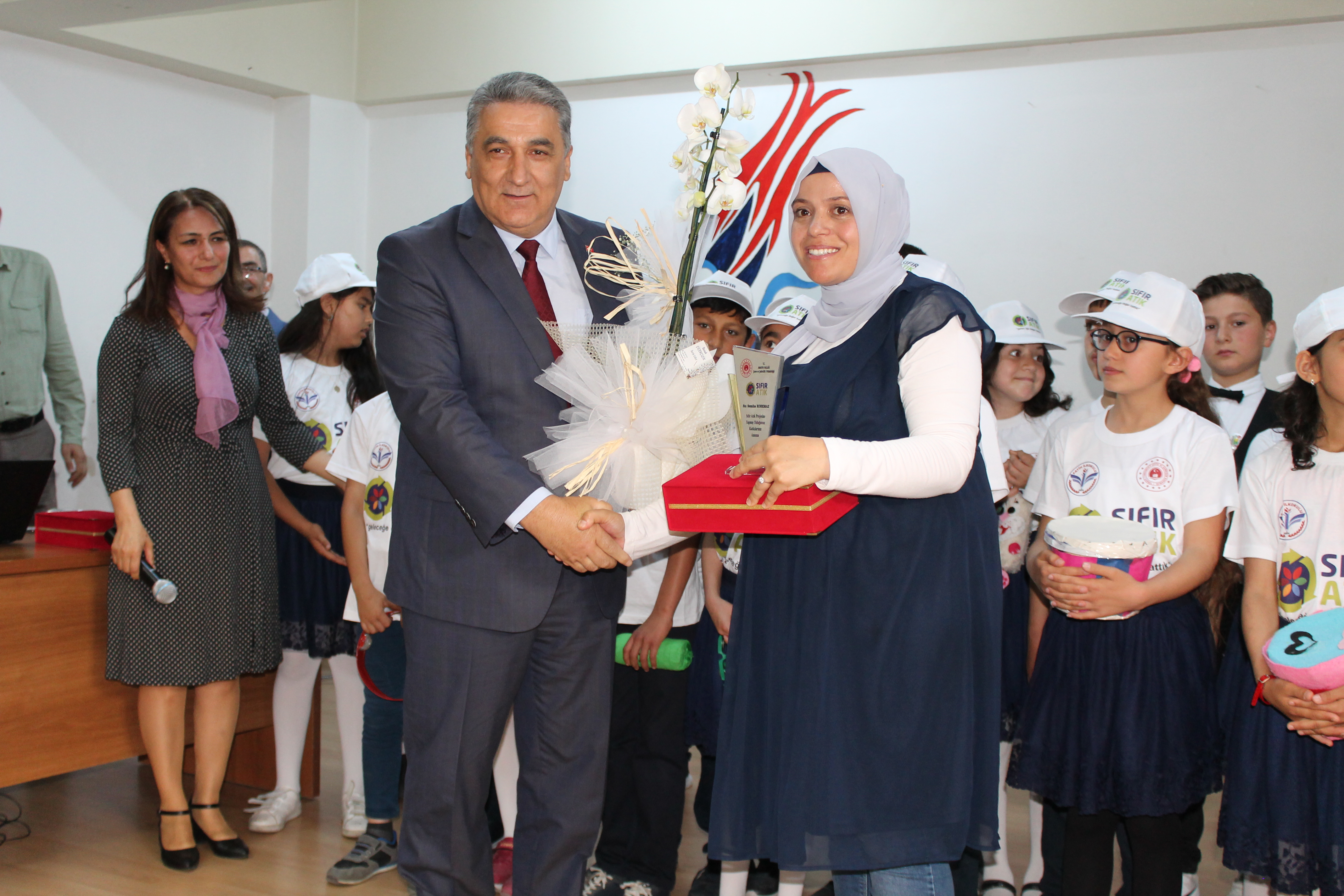 Amasya Merkez Fatih İlkokulu Sıfır Atık Projesini Başarı İle Sürdürüyor.