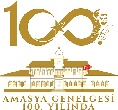 Amasya Valiliği 100. Yıl Kutlama Logosu