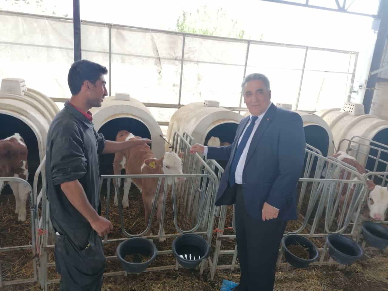 Asbir Hayvancılık Tesislerinde Çevre Denetimi Yapıldı.