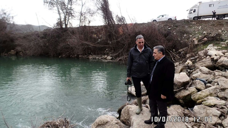 Balık Ölümleri Sonucu Çad Deresinde Birleşik Denetimlerimiz.