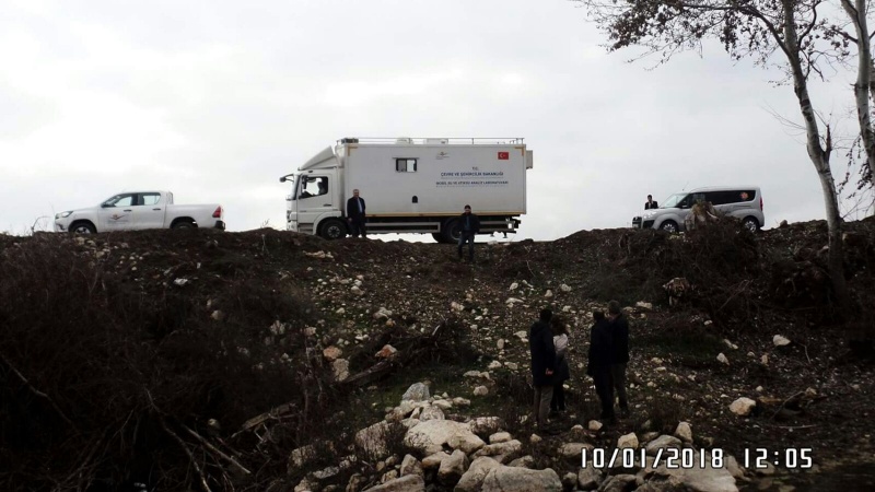 Balık Ölümleri Sonucu Çad Deresinde Birleşik Denetimlerimiz.