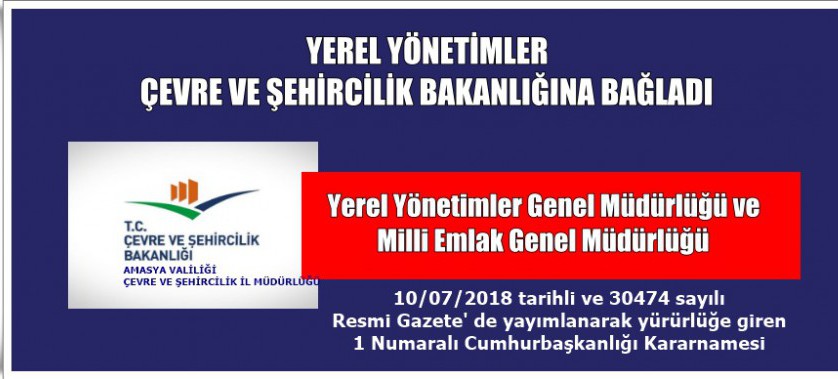 Milli Emlak Müdürlüklerinin Yeniden Yapılandırılması