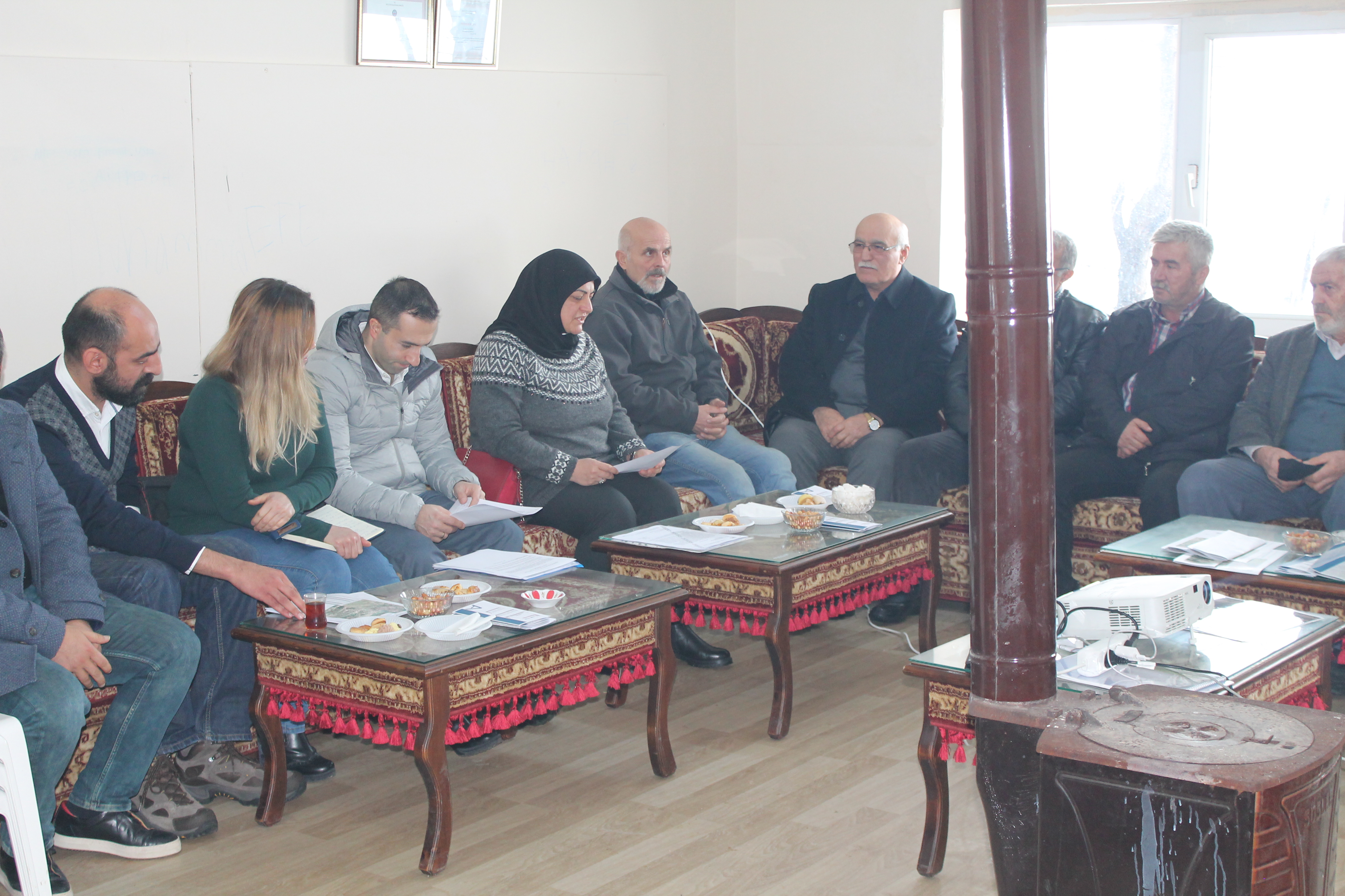 Doğa Rüzgar Enerji Santrali (37 adet türbin - 49 WWm/MWe) Projesinin Halkın Katılımı Toplantısı Gerçekleştirildi