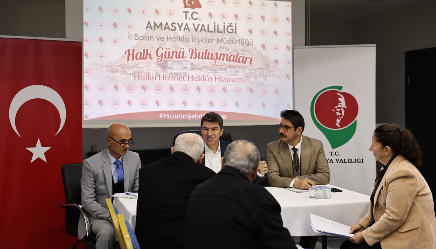 İl Müdürümüz Derya BULUT, Halk Günü Toplantısına İştirak Etti Amasya